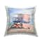 Stupell Industries Americana Beach Hut Decorative Printed Throw Pillow